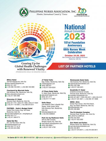PNA National Convention 2023 List of Hotels 